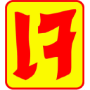 Red Jay (เจ) food symbol on a yellow background