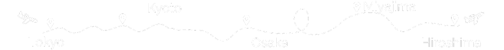 Japan Tour Route