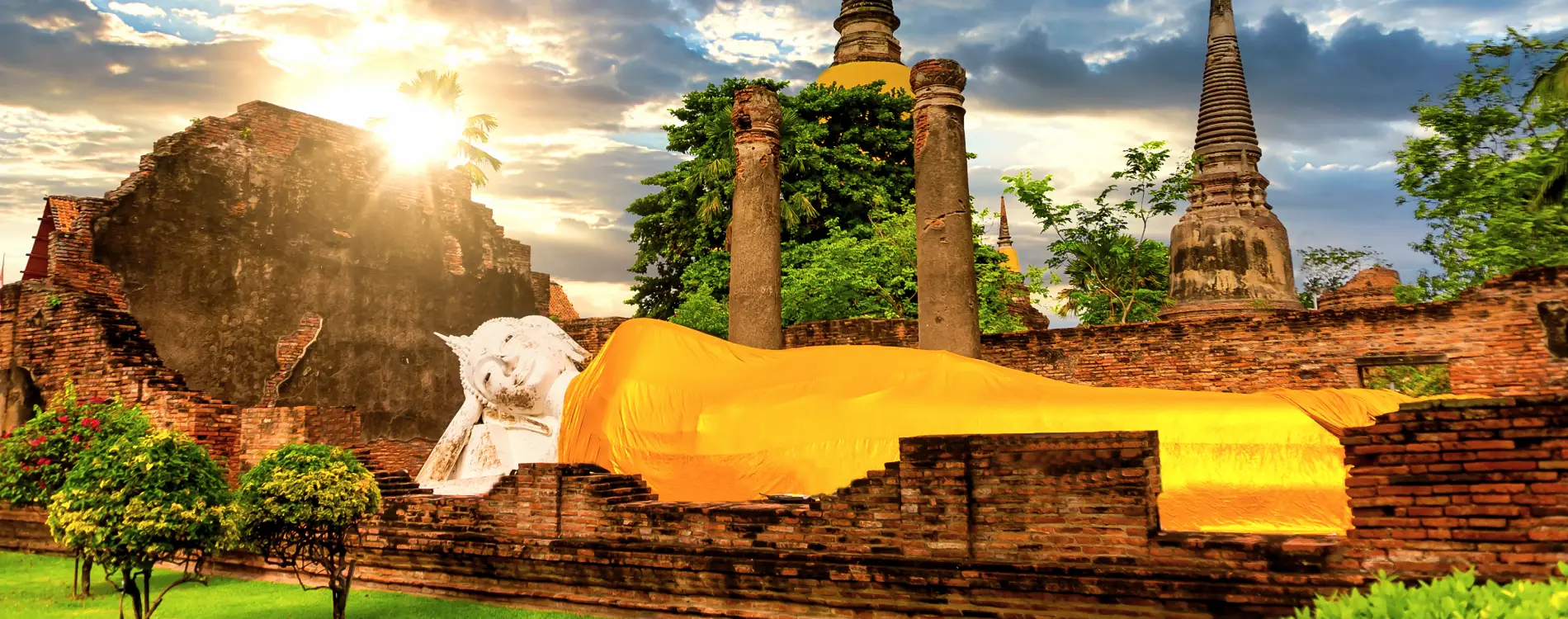 Ayutthaya vegan thailand tour